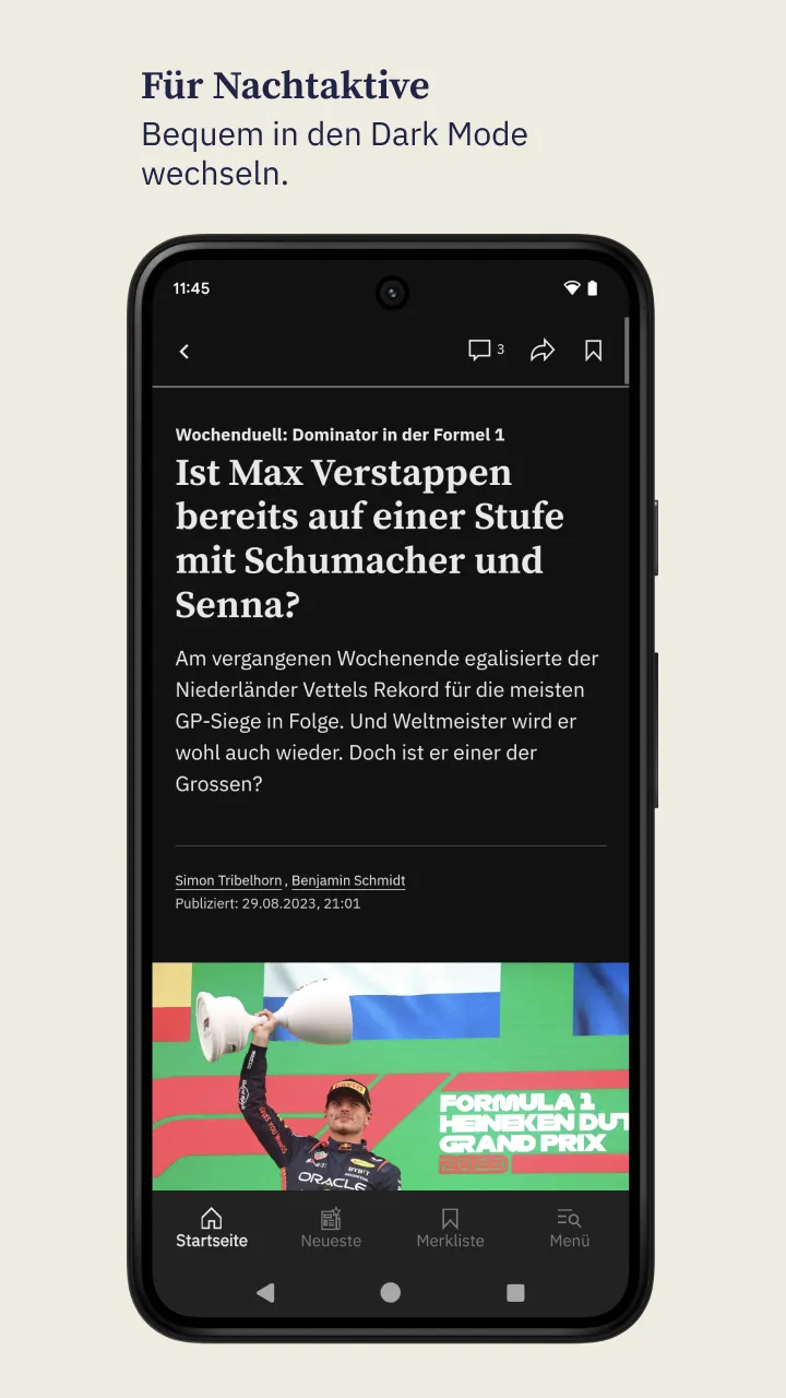 Basler Zeitung Nachrichten | Indus Appstore | Screenshot