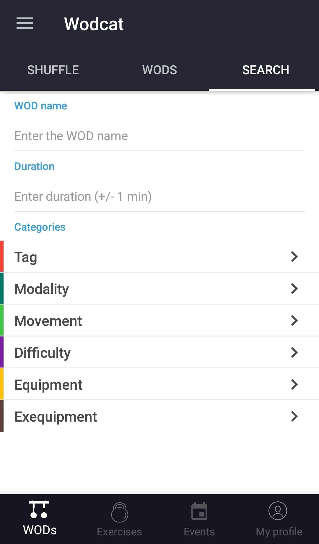 WODCAT - workout (wod) tracker | Indus Appstore | Screenshot