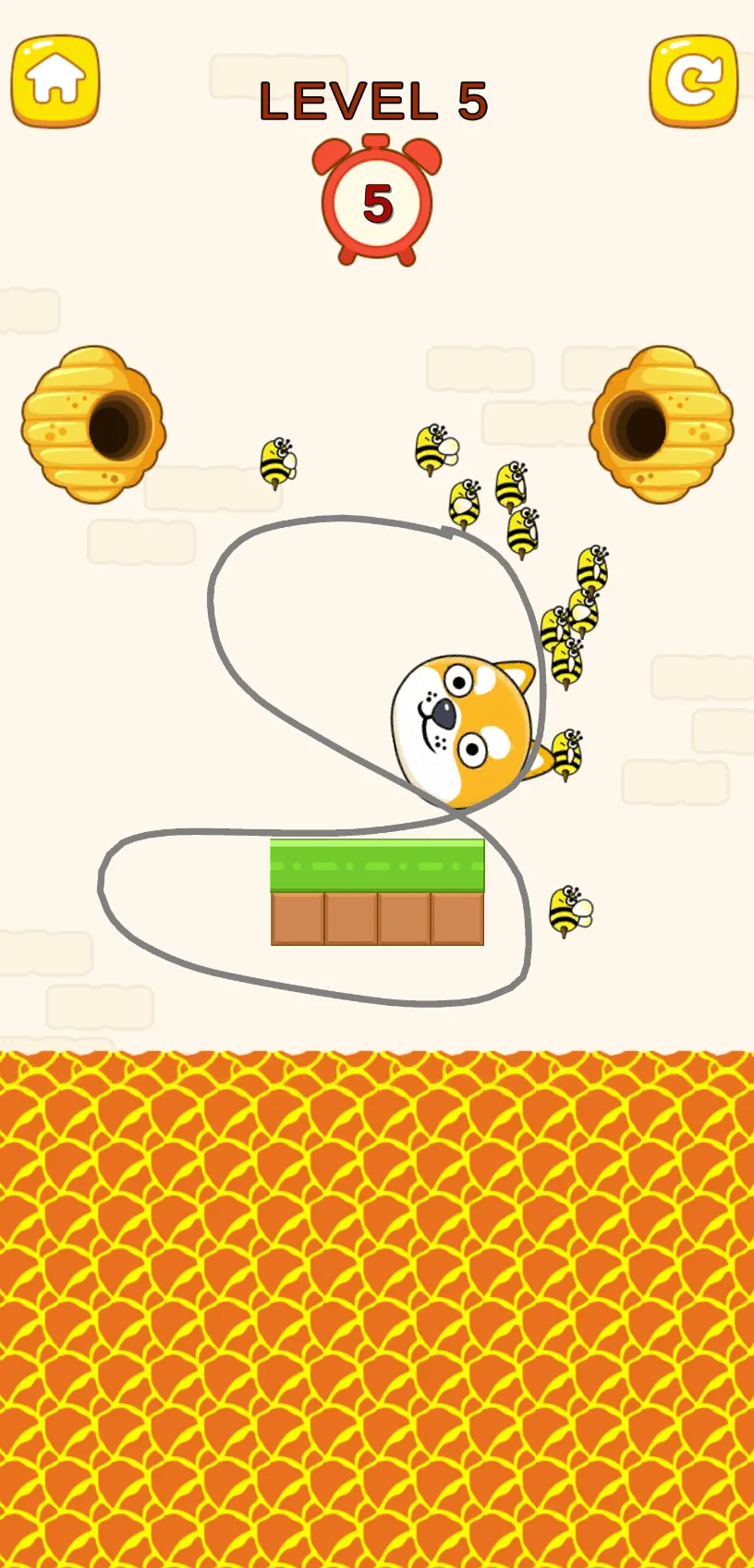 Save The Dog - Bee Attack | Indus Appstore | Screenshot