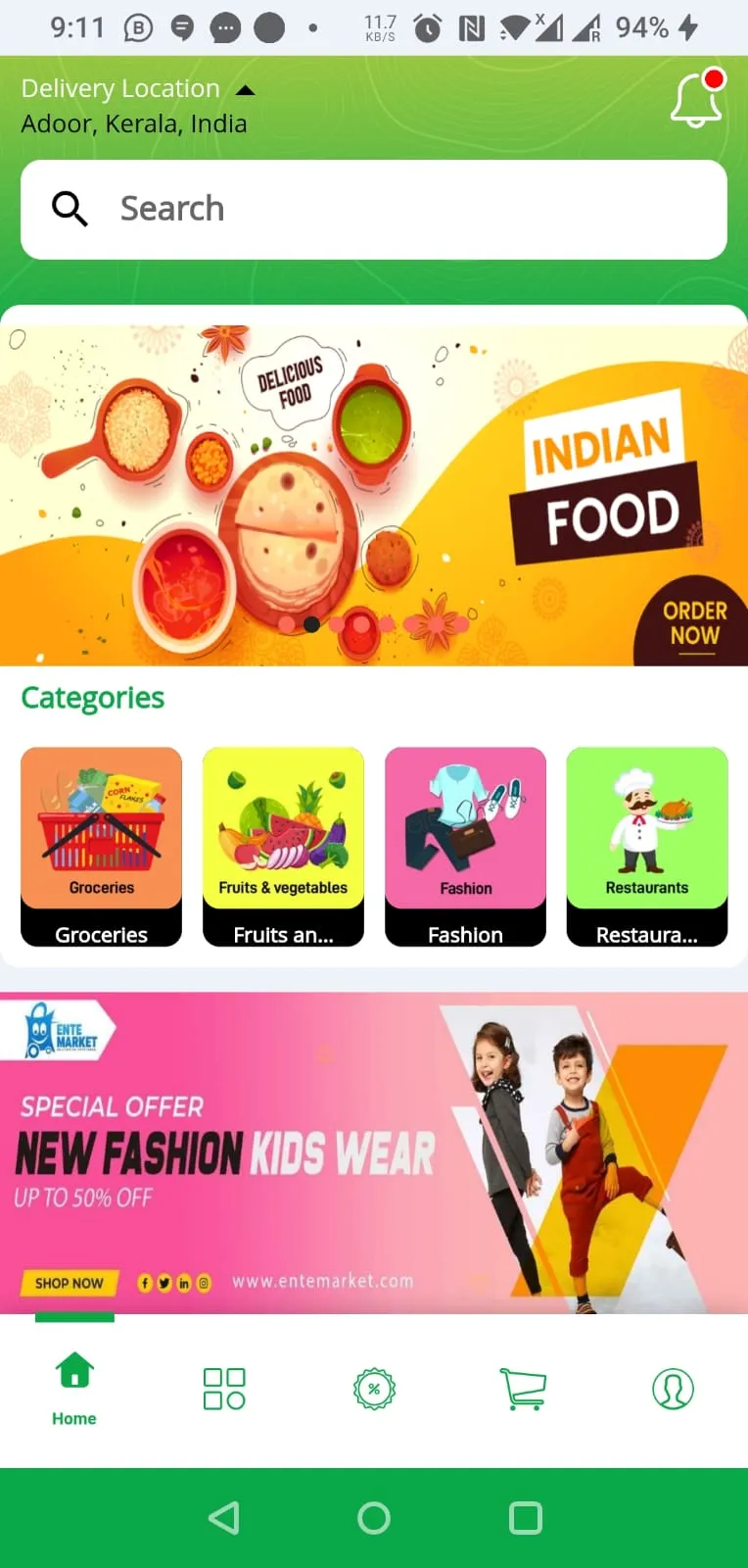 Entemarket Online Shopping App | Indus Appstore | Screenshot