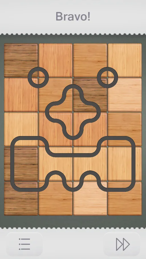 Connect it. Wood Puzzle | Indus Appstore | Screenshot