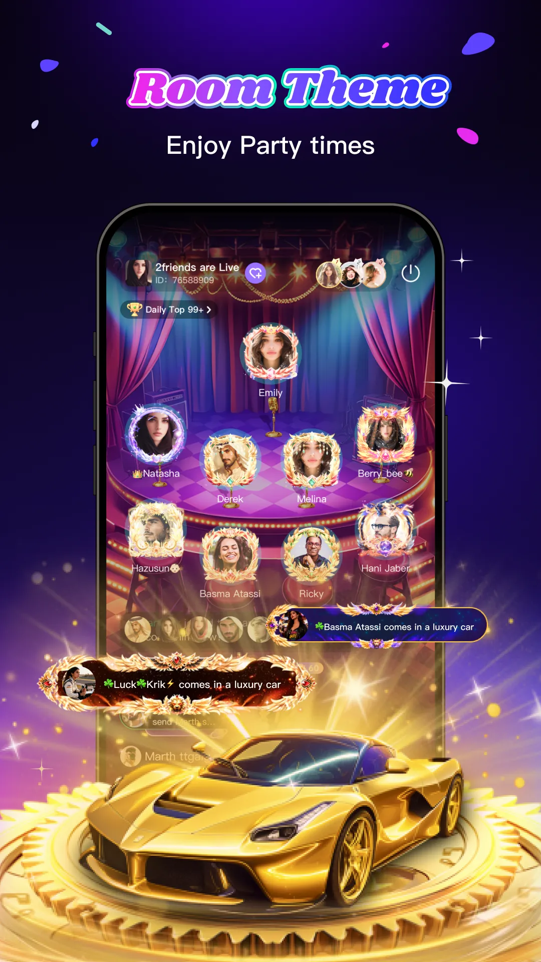 SahraChat - Voice Party Room | Indus Appstore | Screenshot