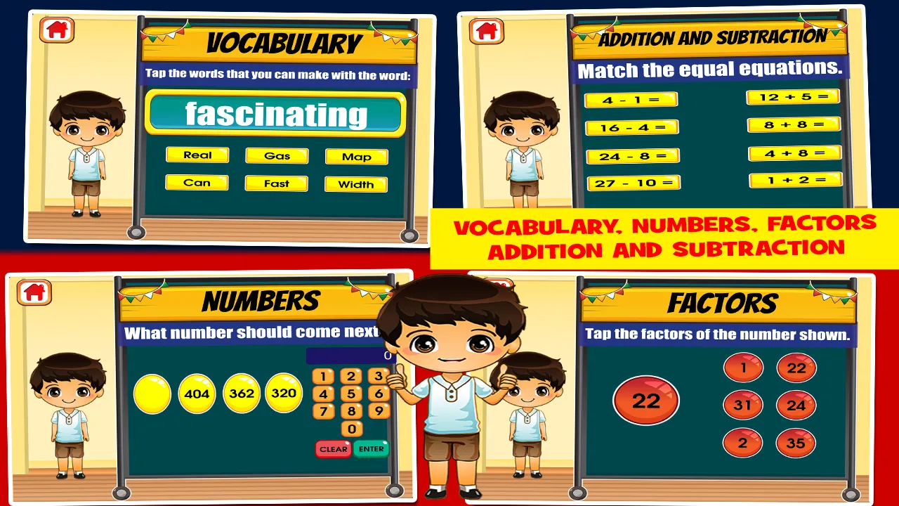 Pinoy Kids Grade 5 Games | Indus Appstore | Screenshot