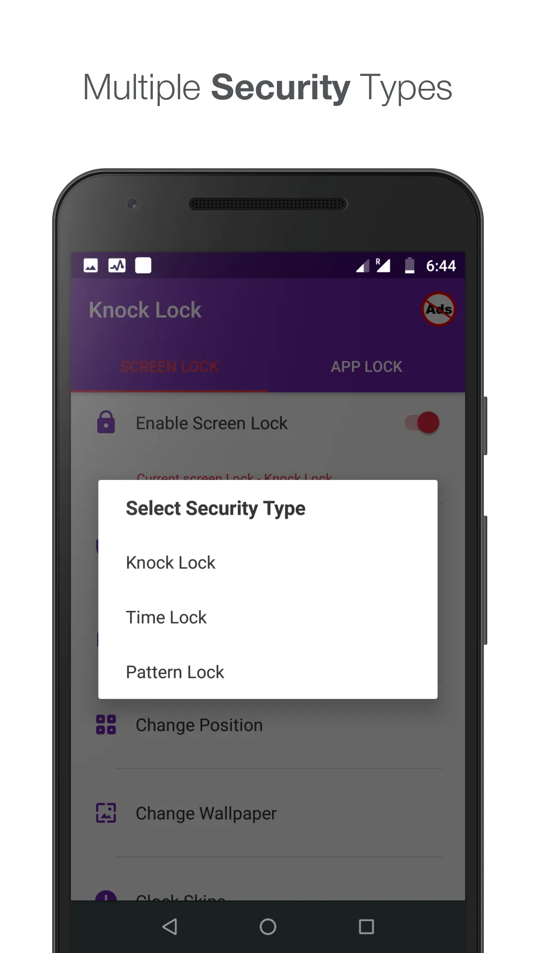 Knock lock screen - Applock | Indus Appstore | Screenshot