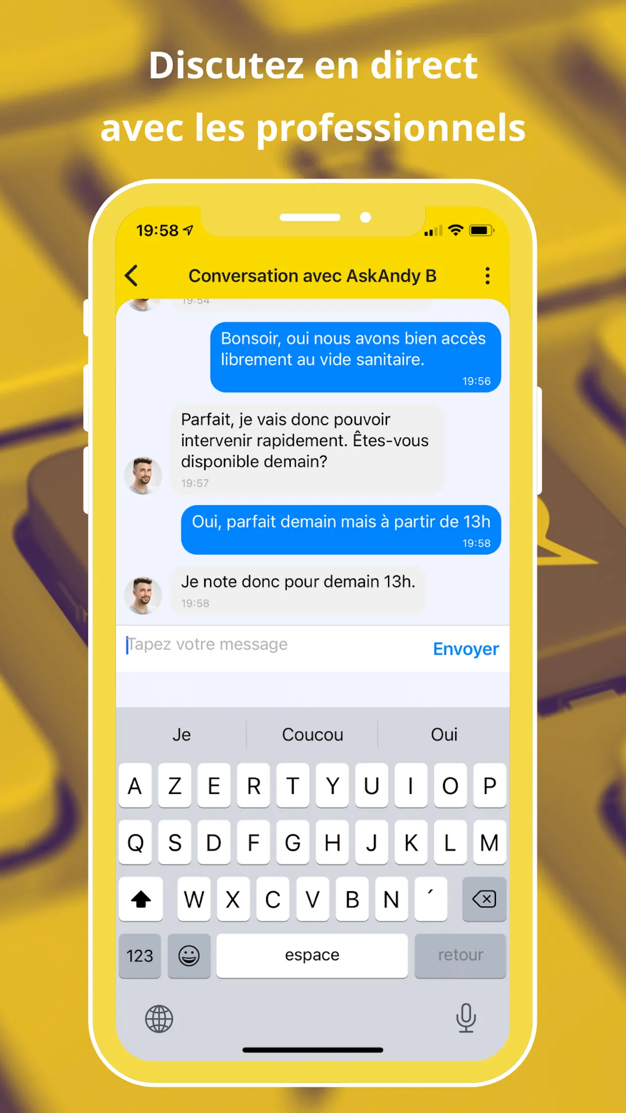 askAndy Renovation man France | Indus Appstore | Screenshot