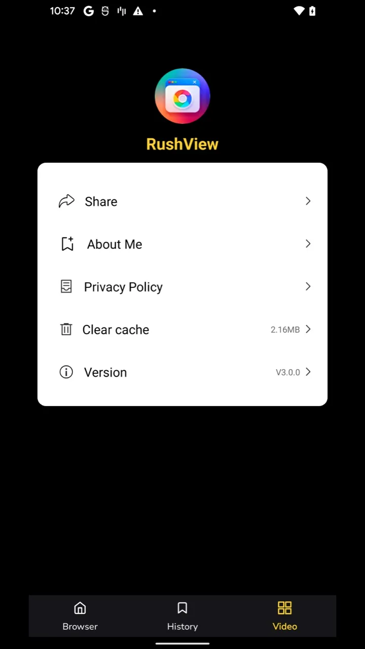 RushView | Indus Appstore | Screenshot