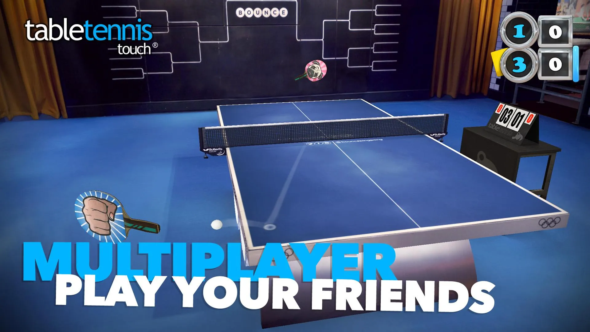 Table Tennis Touch | Indus Appstore | Screenshot