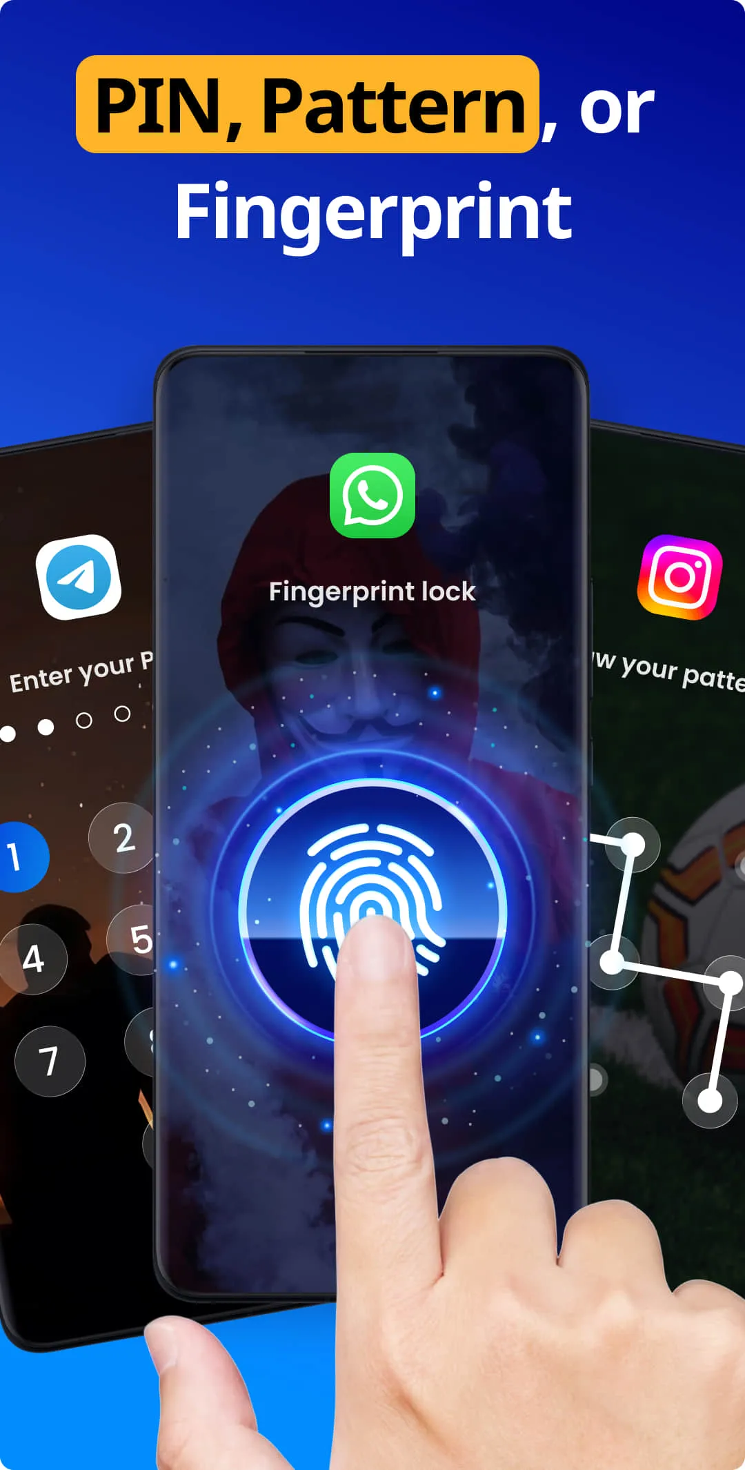 App Lock - AppLock Fingerprint | Indus Appstore | Screenshot