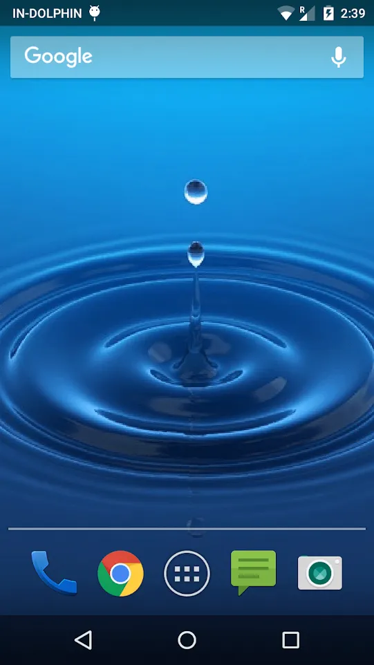 Finger Touch Water Droplet | Indus Appstore | Screenshot