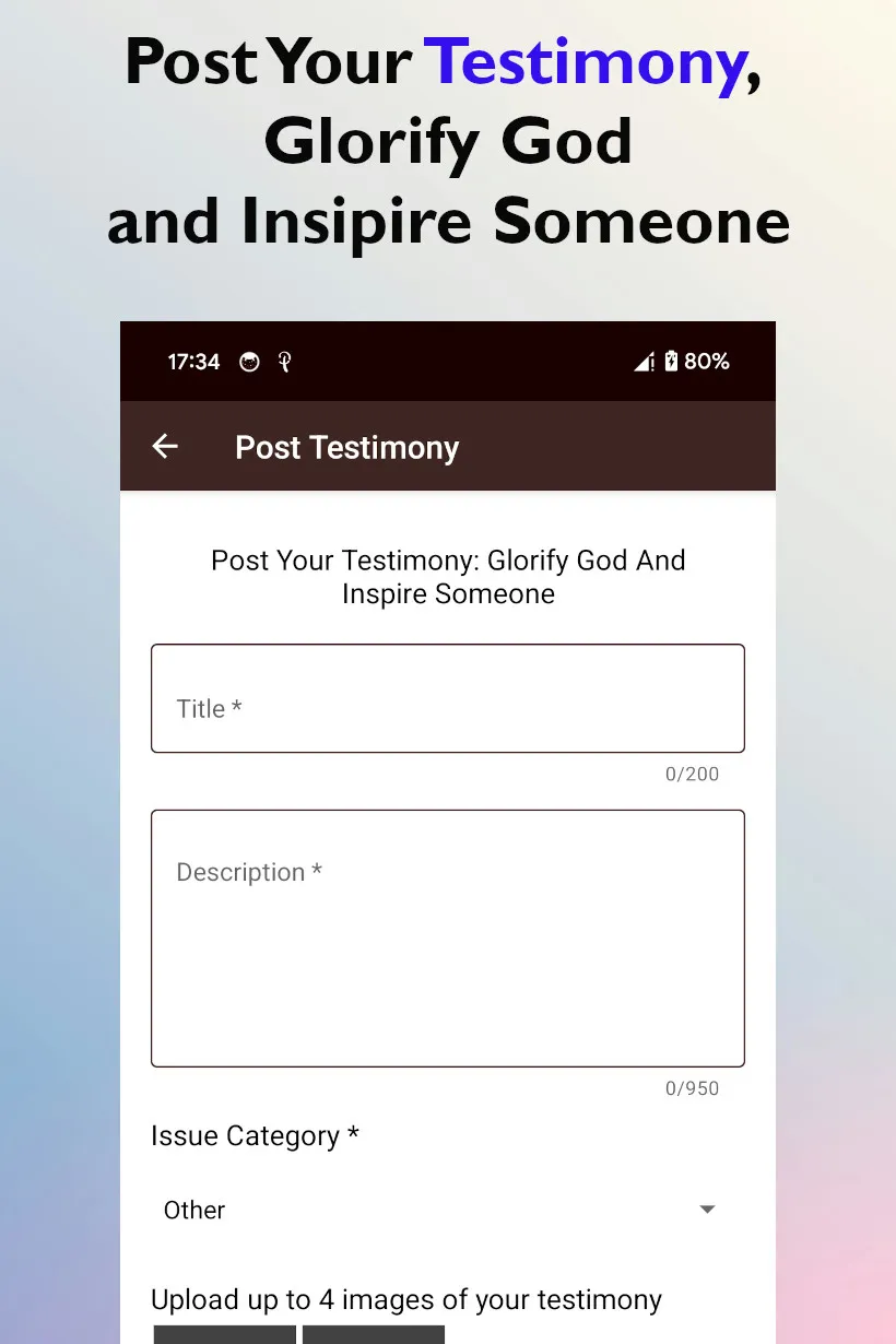 Life Issues Testimonies Prayer | Indus Appstore | Screenshot