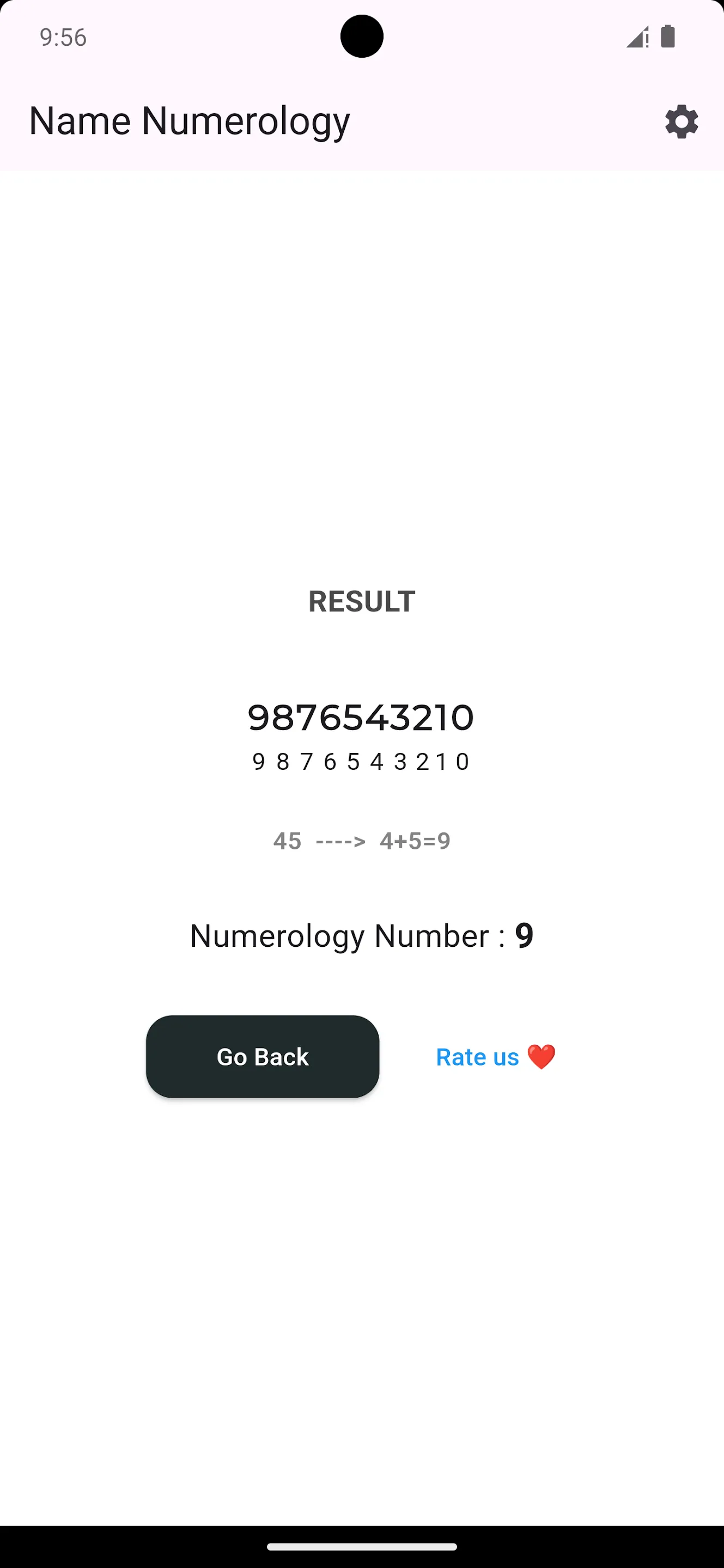 Name Numerology Number | Indus Appstore | Screenshot