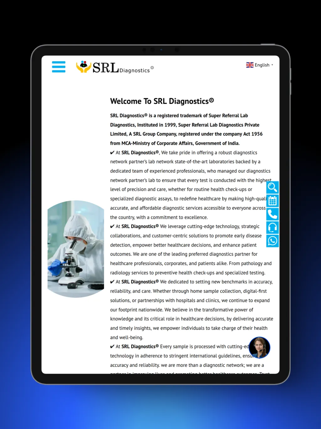 SRL Diagnostics | Indus Appstore | Screenshot