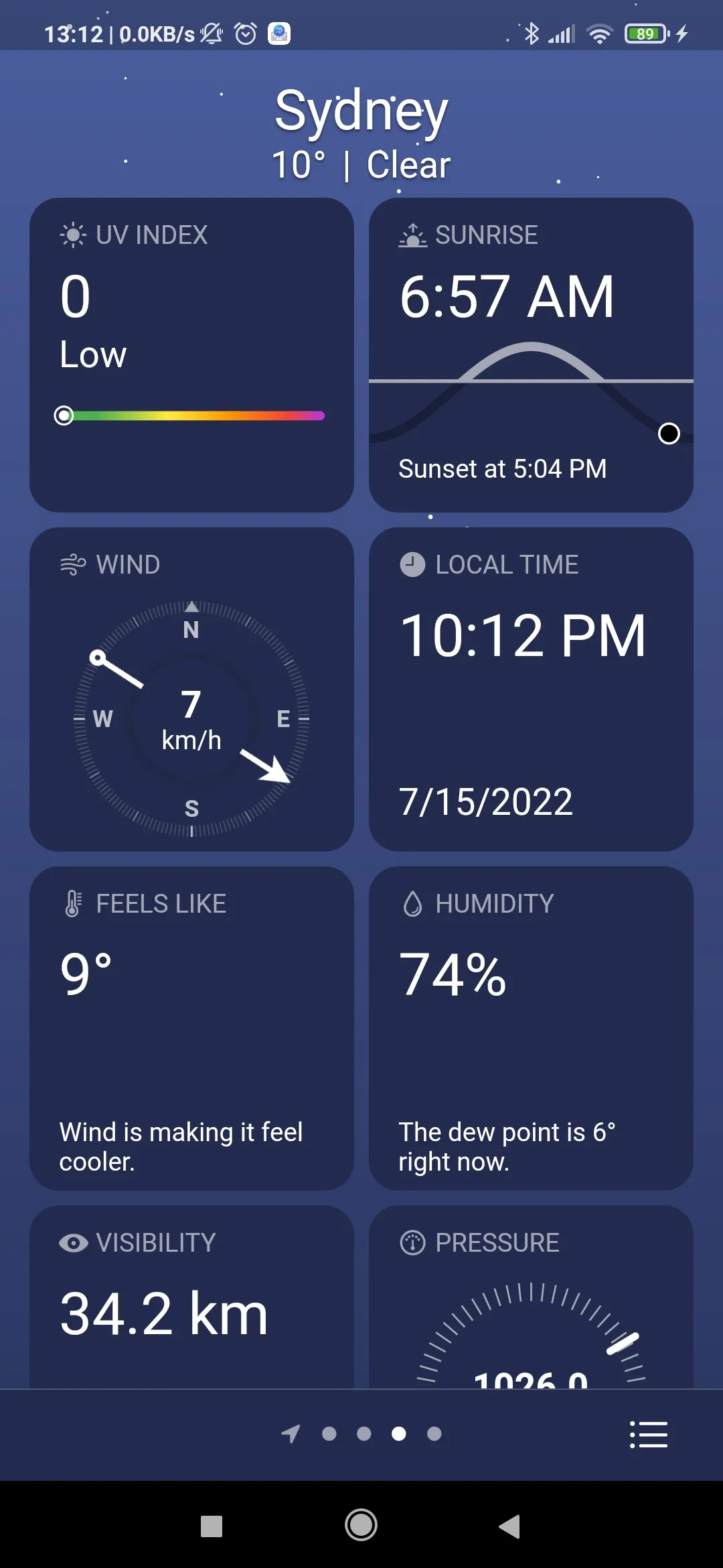 Real Weather | Indus Appstore | Screenshot