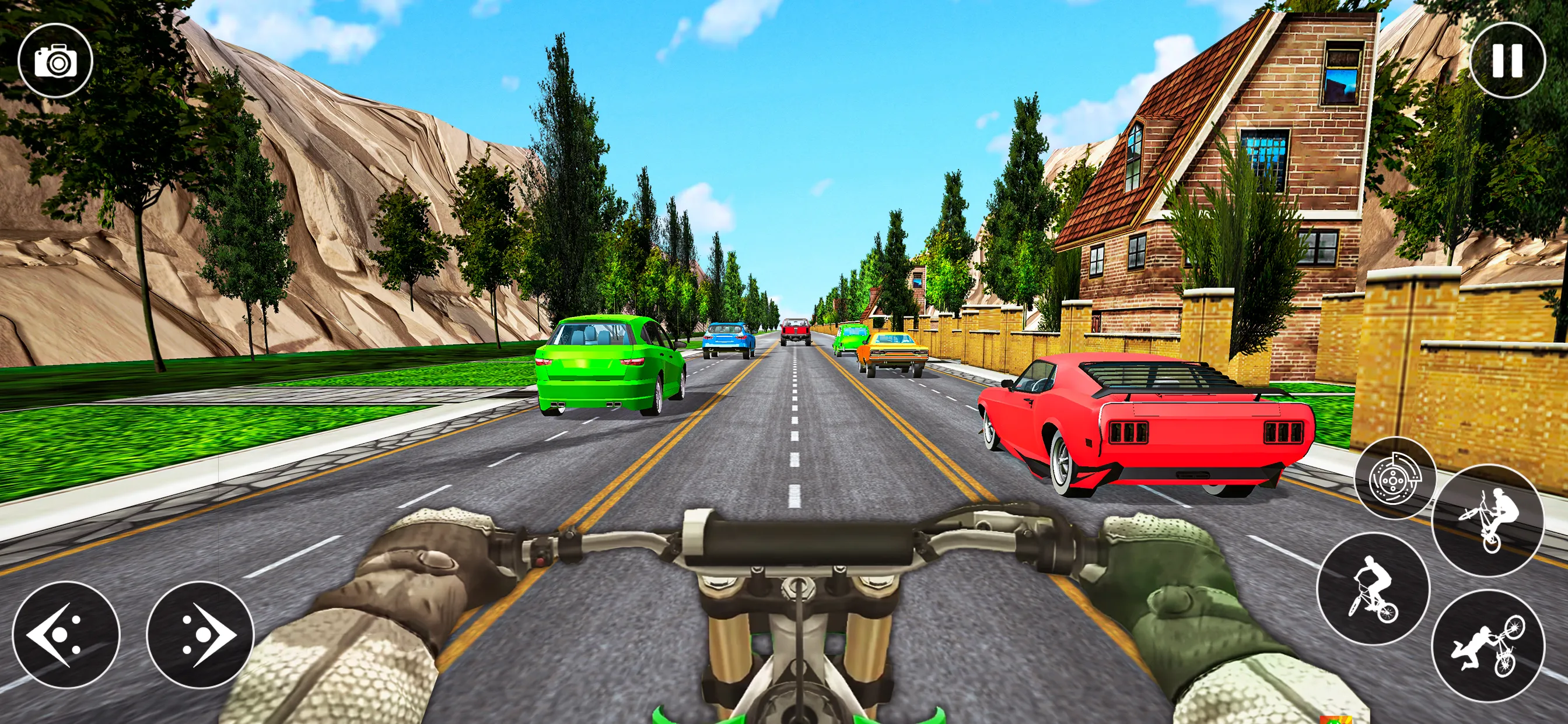 Crazy Traffic Bicycle Rider 3D | Indus Appstore | Screenshot