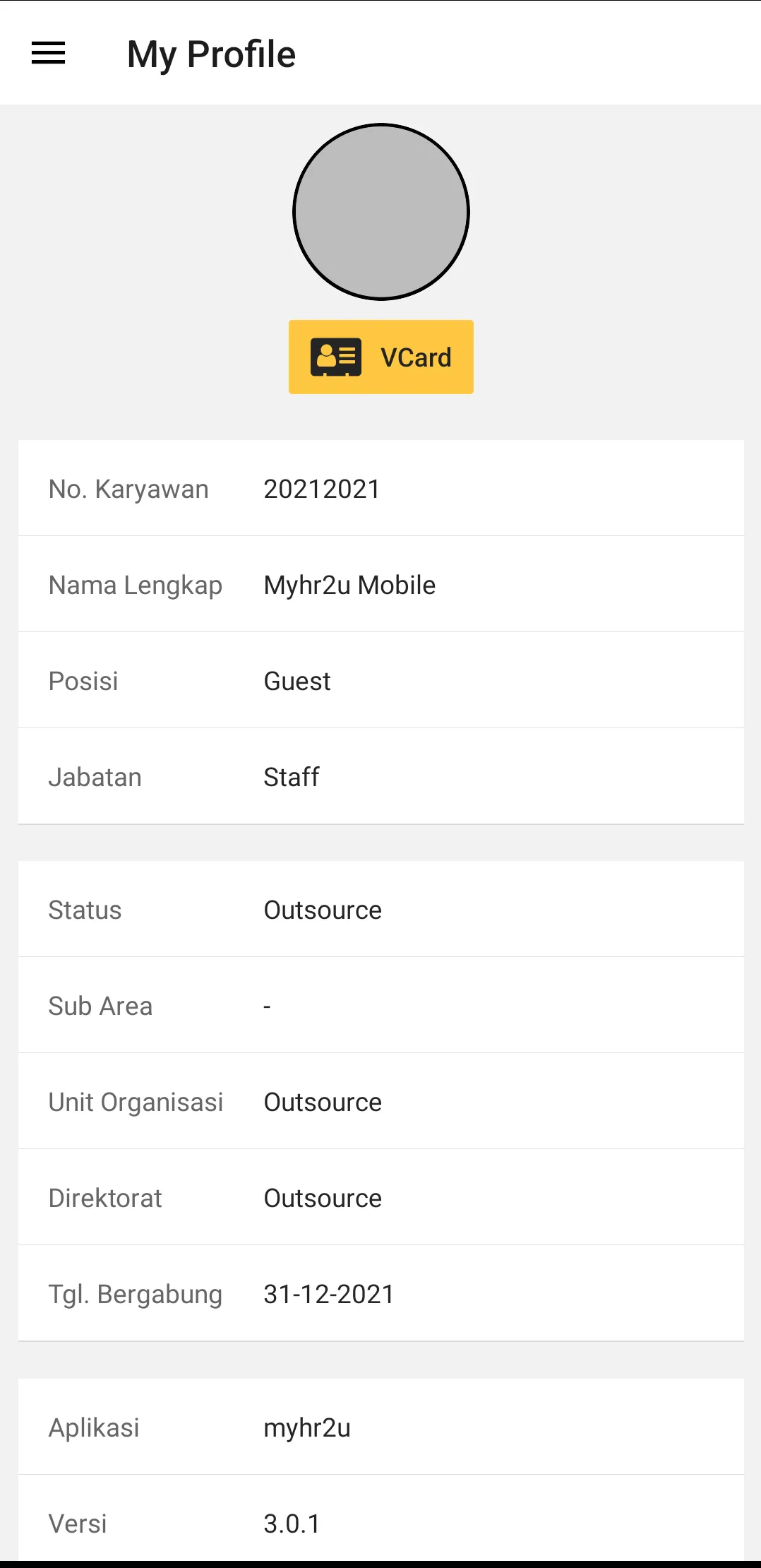 MyHR2u Indonesia | Indus Appstore | Screenshot