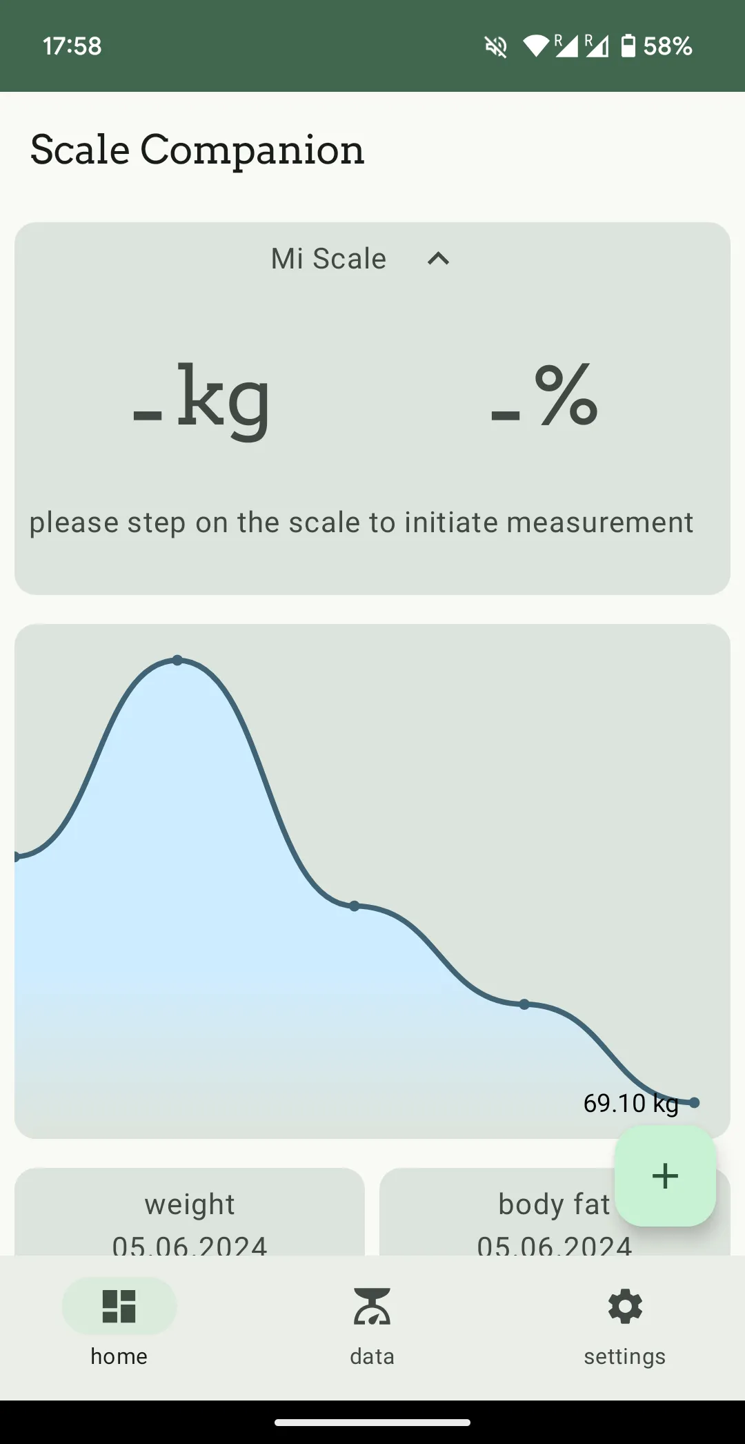 Mi Smart Scale 2 Companion | Indus Appstore | Screenshot