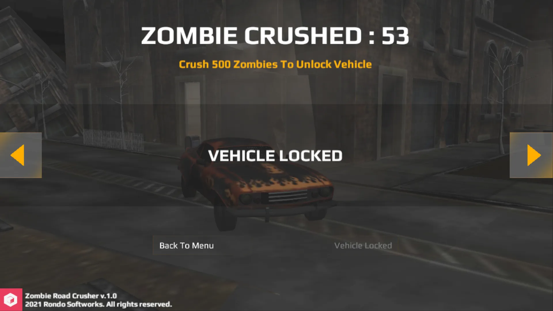 Zombie Road Crusher 3D | Indus Appstore | Screenshot