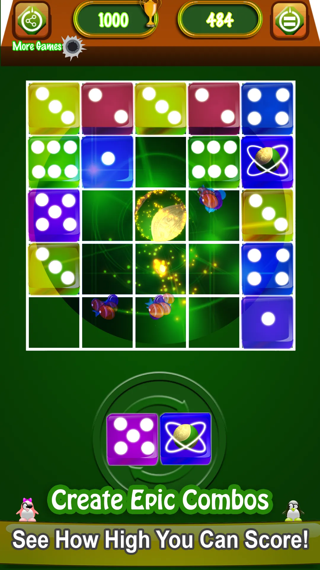 Fun 7 Dice - Merging Dice Game | Indus Appstore | Screenshot