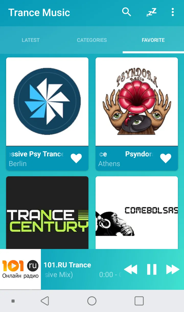 Trance music radios online | Indus Appstore | Screenshot