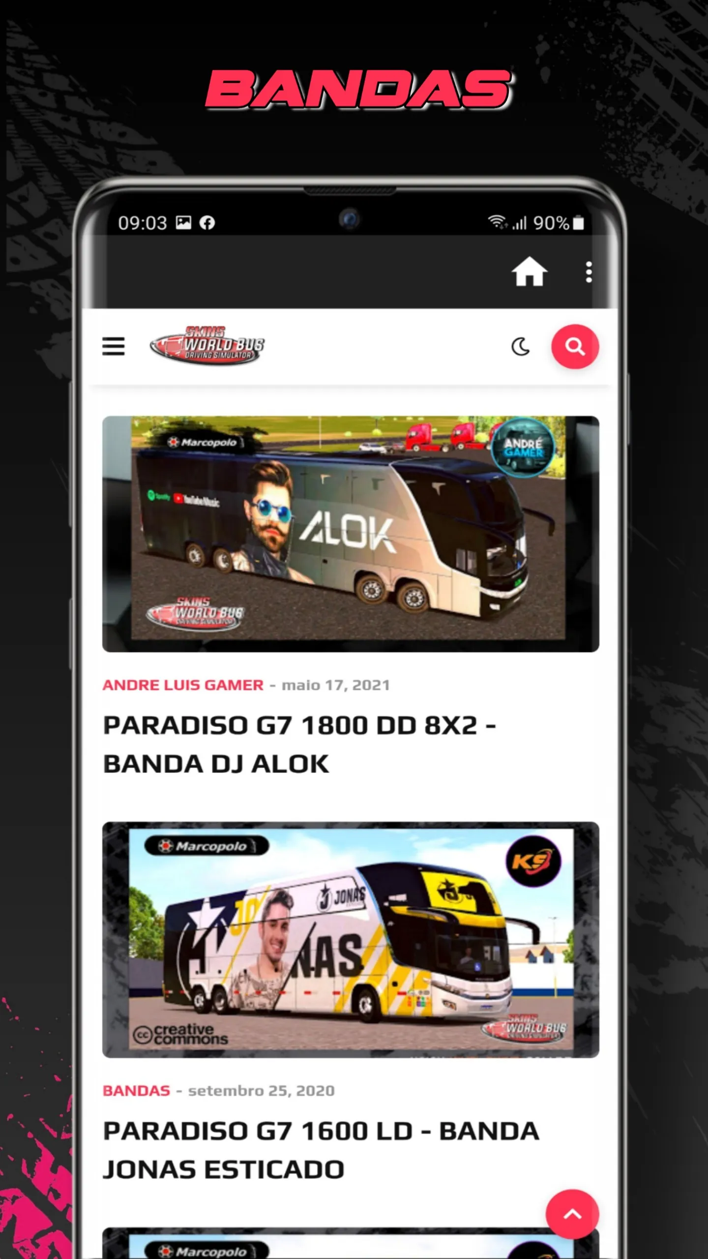 Skins World Bus Driving : ks | Indus Appstore | Screenshot