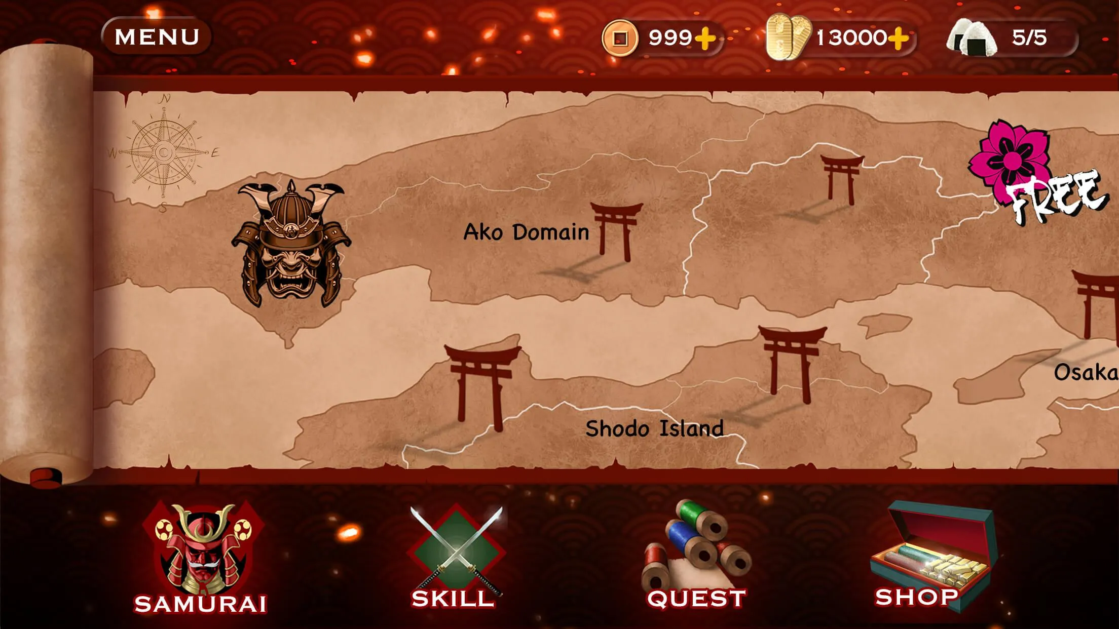 Samurai Warrior: Action Fight | Indus Appstore | Screenshot