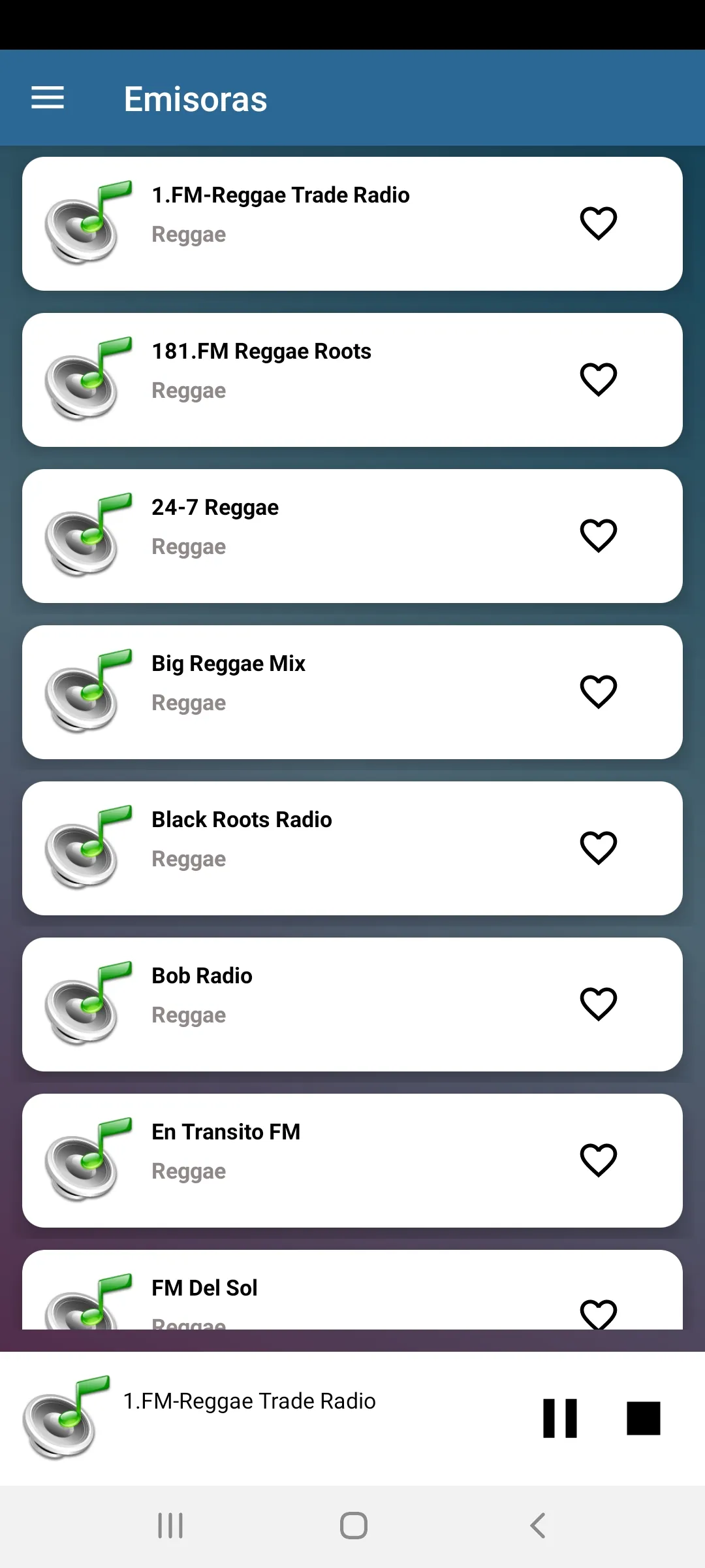 Reggae Music | Indus Appstore | Screenshot