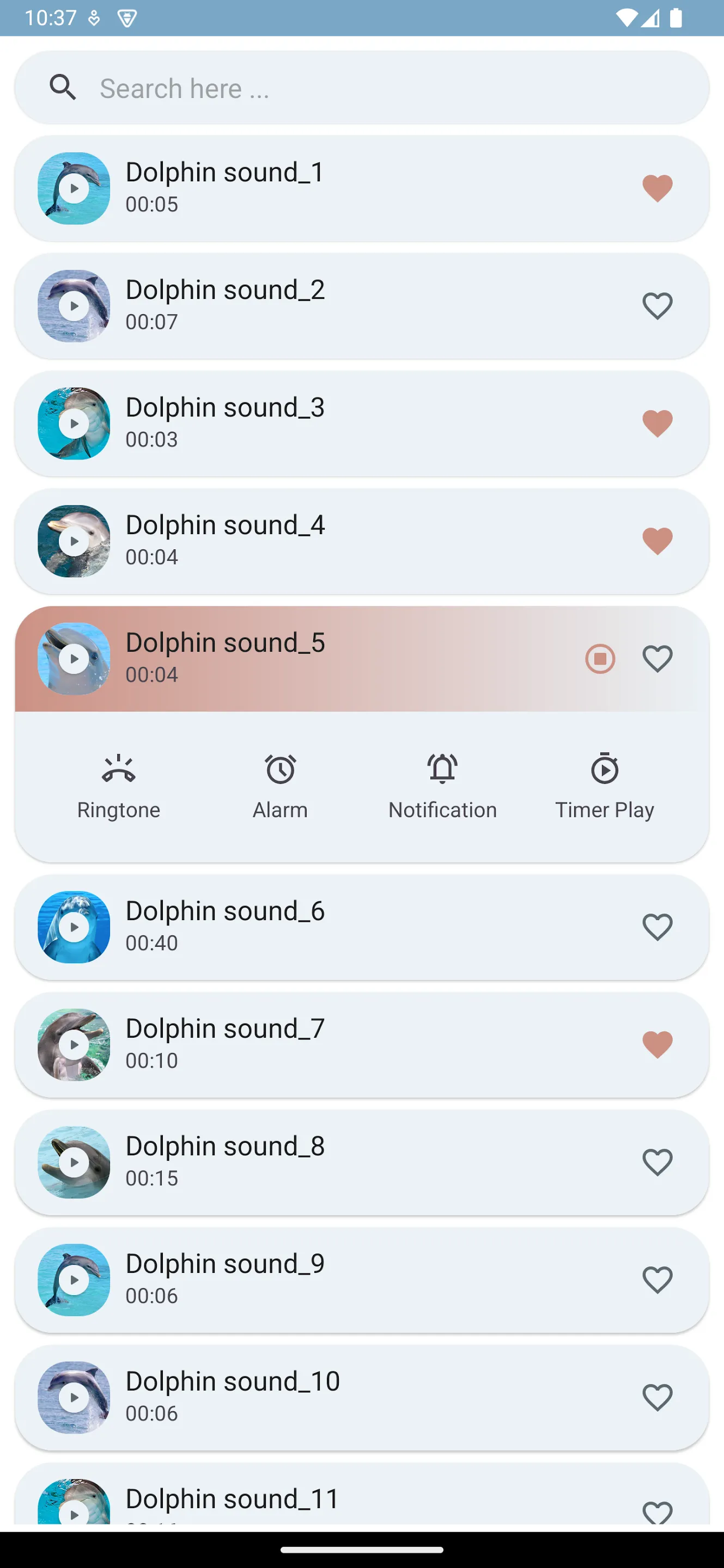 Dolphin Sounds | Indus Appstore | Screenshot