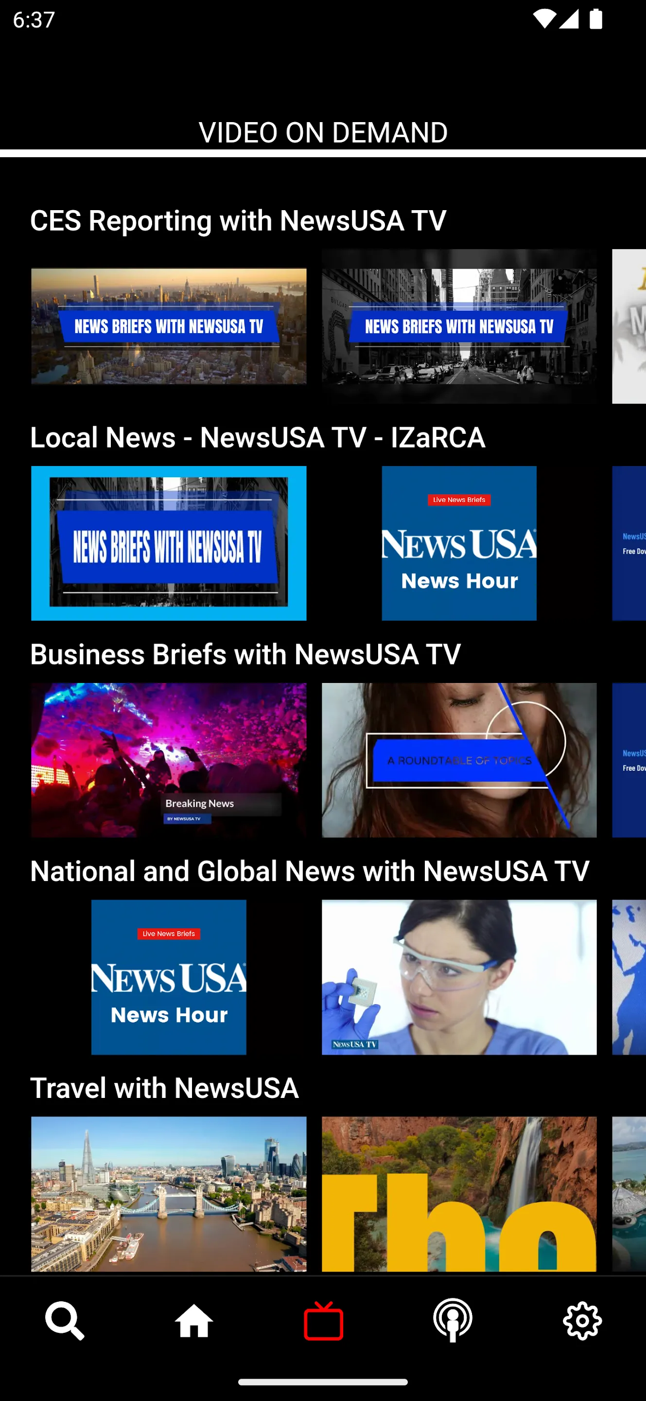 NewsUSA TV | Indus Appstore | Screenshot