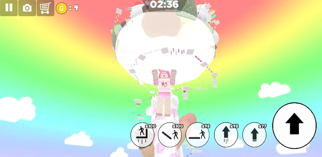 ice cream tower swirl parkour | Indus Appstore | Screenshot