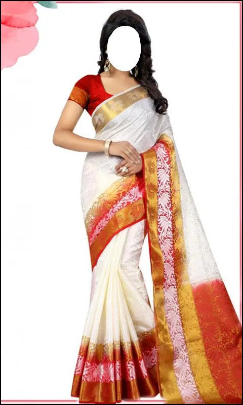 Women Fashion Chiffon Sarees | Indus Appstore | Screenshot