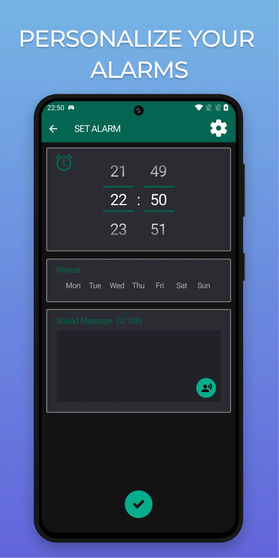 Talking Alarm Clock & Sounds | Indus Appstore | Screenshot