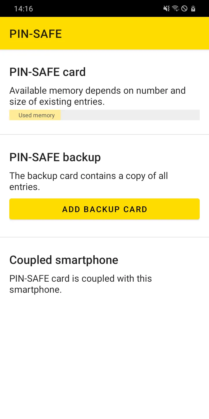 PIN-SAFE - offline data safe | Indus Appstore | Screenshot