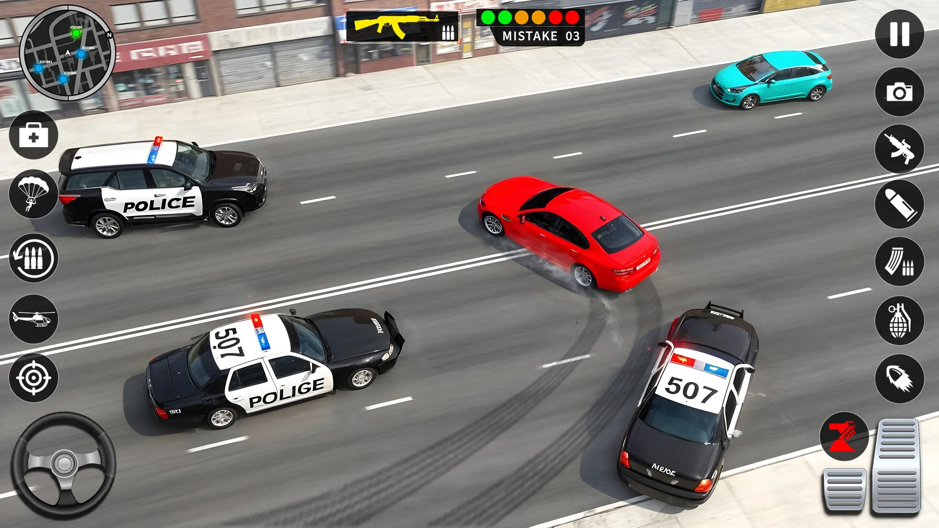 City Cop Chase Adventure | Indus Appstore | Screenshot