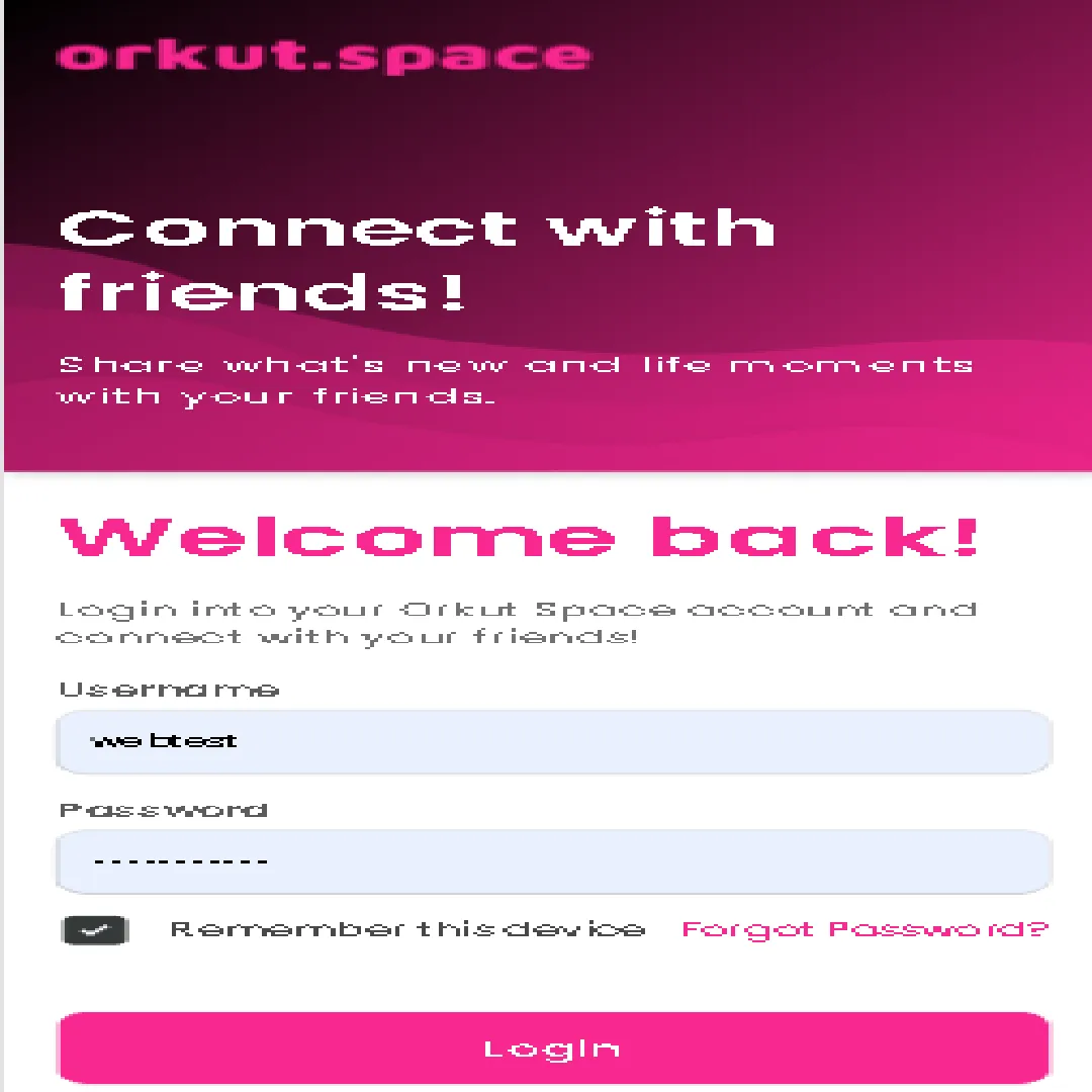 orkut space | Indus Appstore | Screenshot