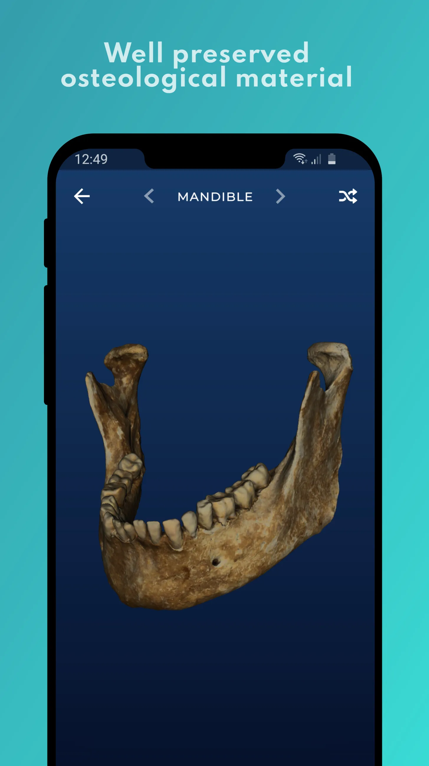 Skelviewer: 100% bone markings | Indus Appstore | Screenshot