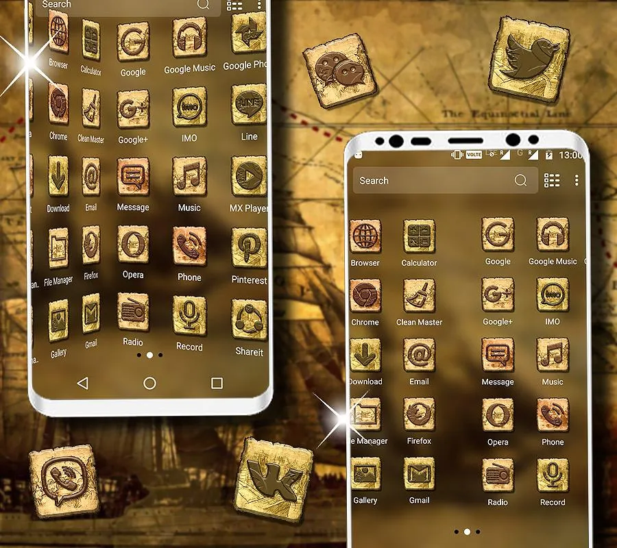 Treasure Hunt Launcher Theme | Indus Appstore | Screenshot