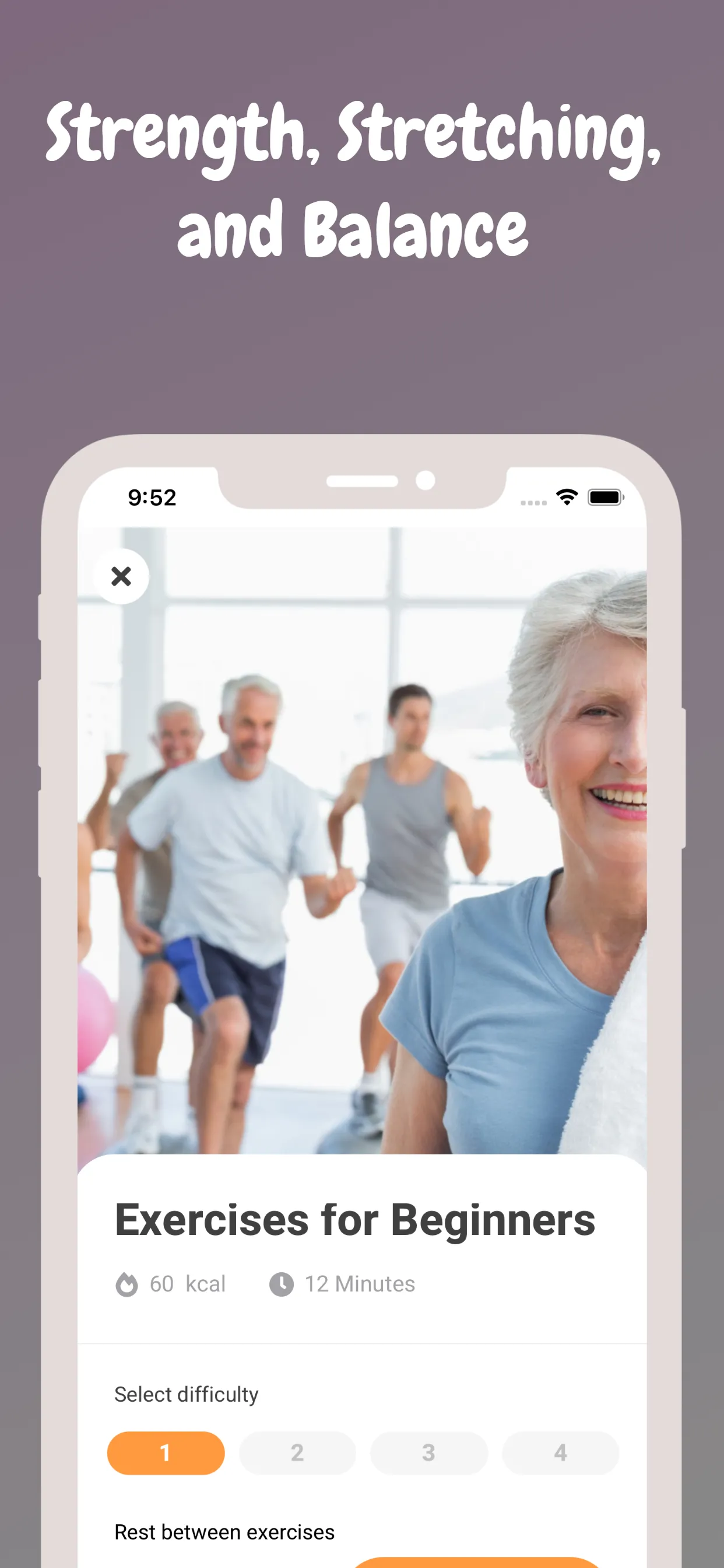 Workout for Over 50s - Seniors | Indus Appstore | Screenshot