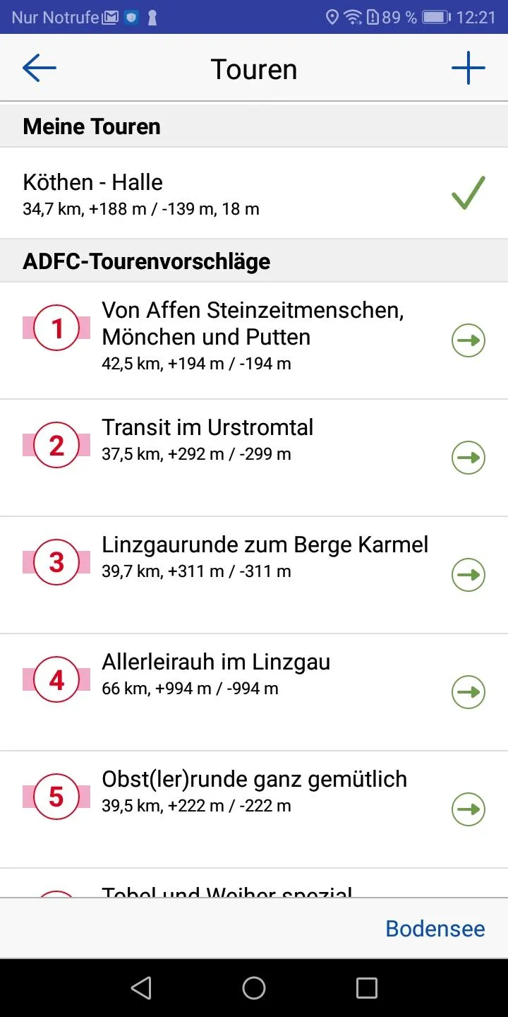 ADFC Karten & Radroutenplaner | Indus Appstore | Screenshot