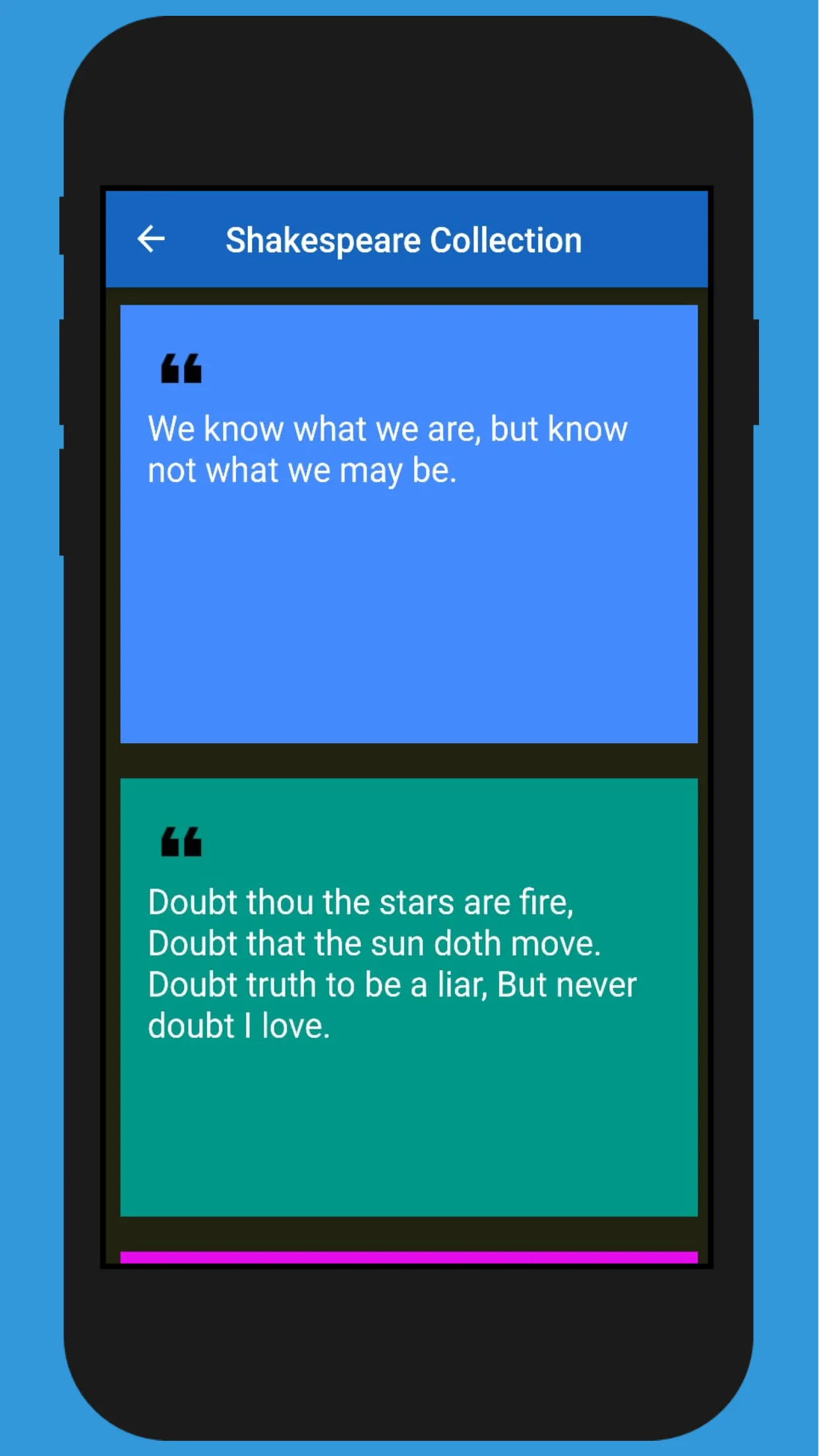 Shakespeare Quotes | Indus Appstore | Screenshot