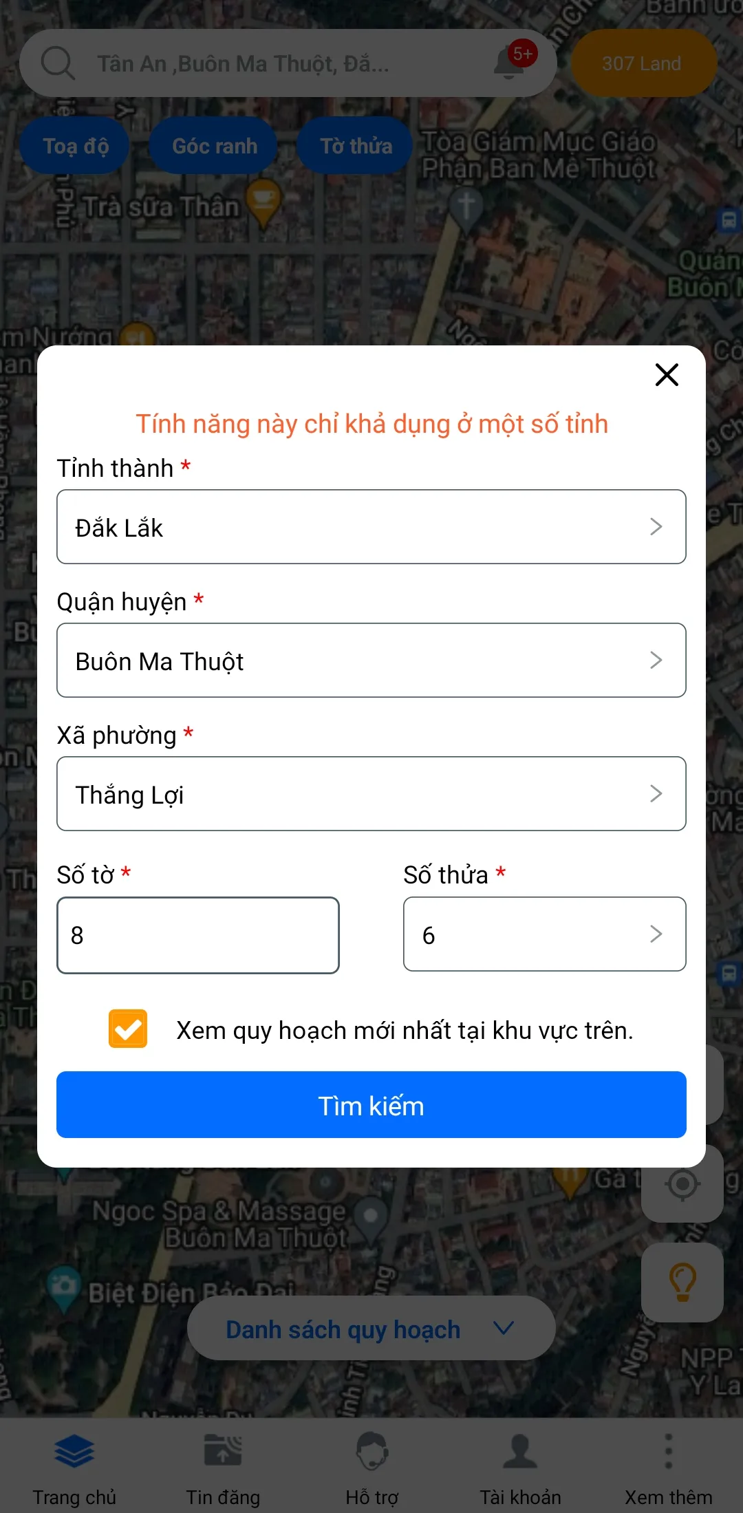 Thongtin.land - Xem quy hoạch | Indus Appstore | Screenshot