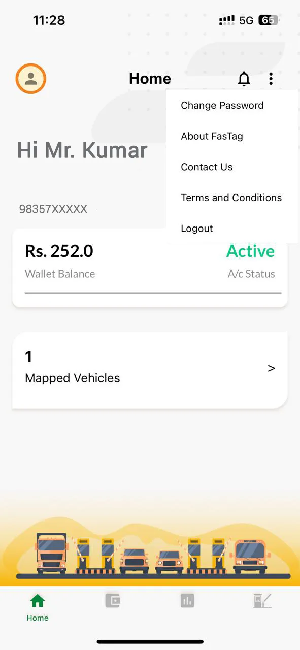 IDBI ETC FASTag | Indus Appstore | Screenshot