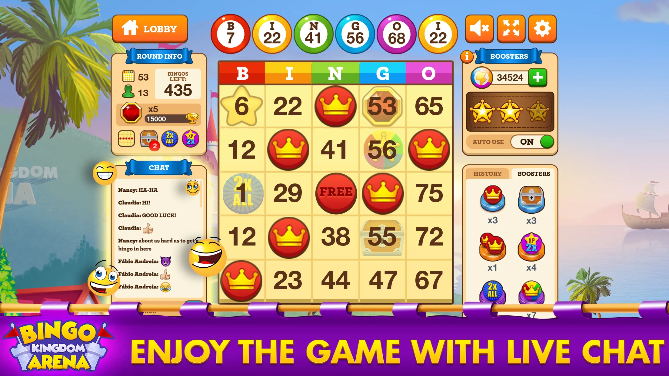 Bingo Kingdom Arena-Tournament | Indus Appstore | Screenshot