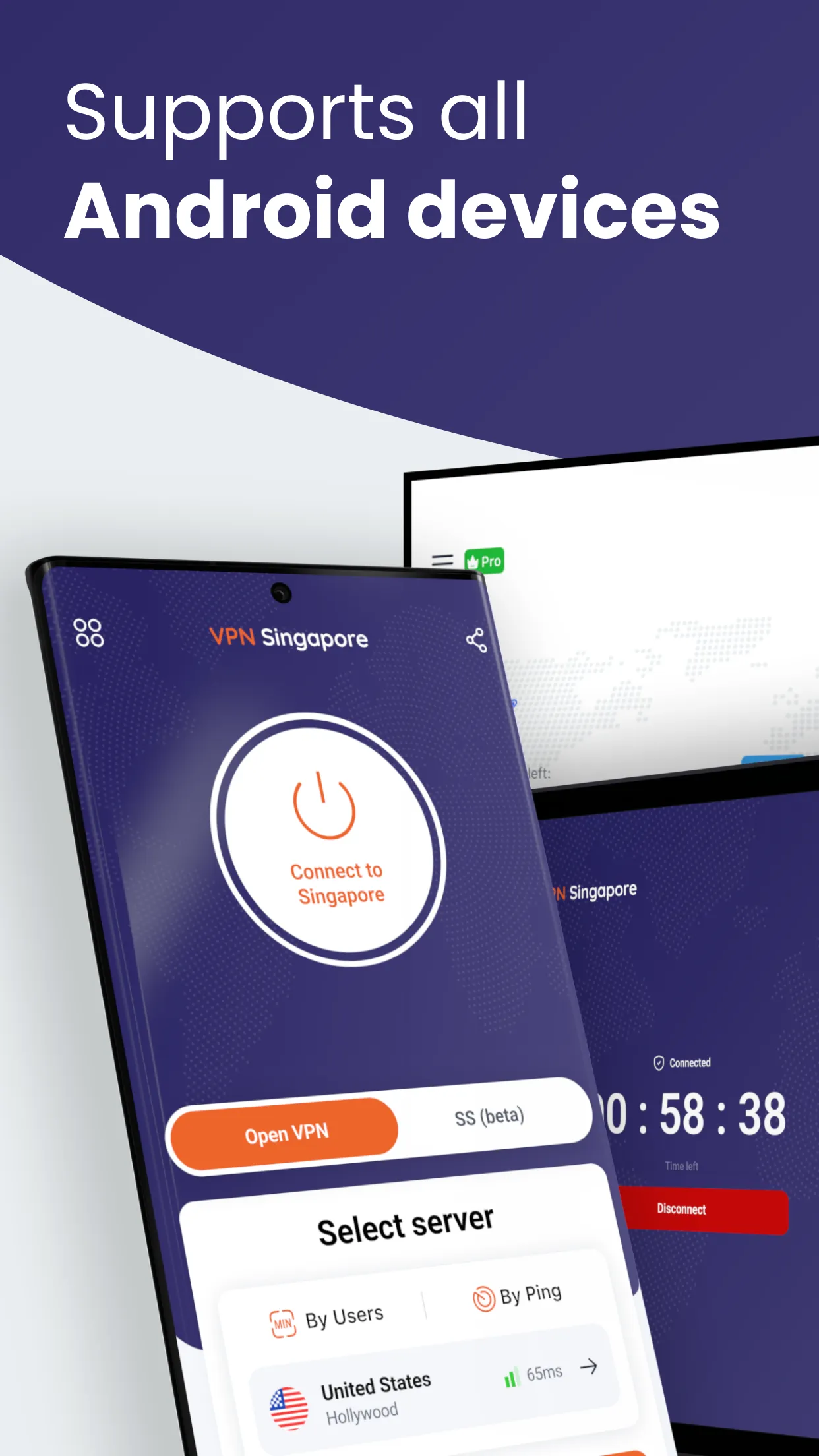 VPN Singapore – fast Asian VPN | Indus Appstore | Screenshot