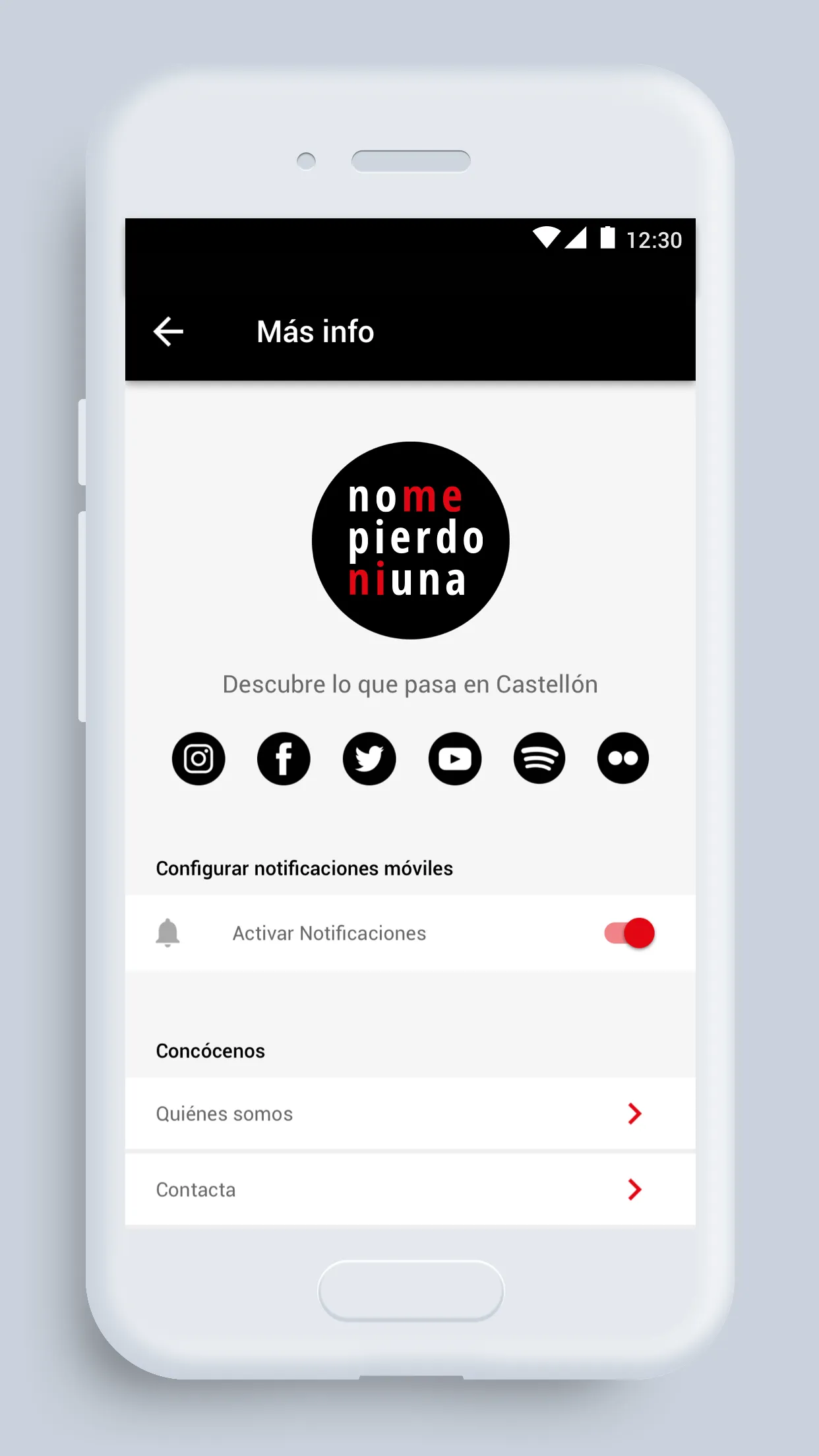 Nomepierdoniuna-Agenda cultura | Indus Appstore | Screenshot