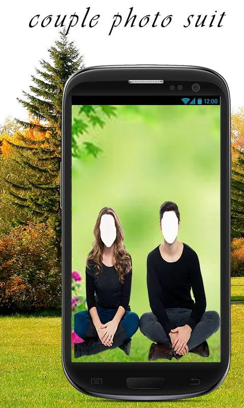 Love Couple Suit Photo Frames | Indus Appstore | Screenshot