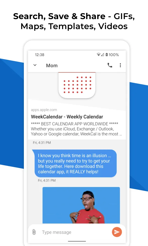 Pulse SMS (Phone/Tablet/Web) | Indus Appstore | Screenshot