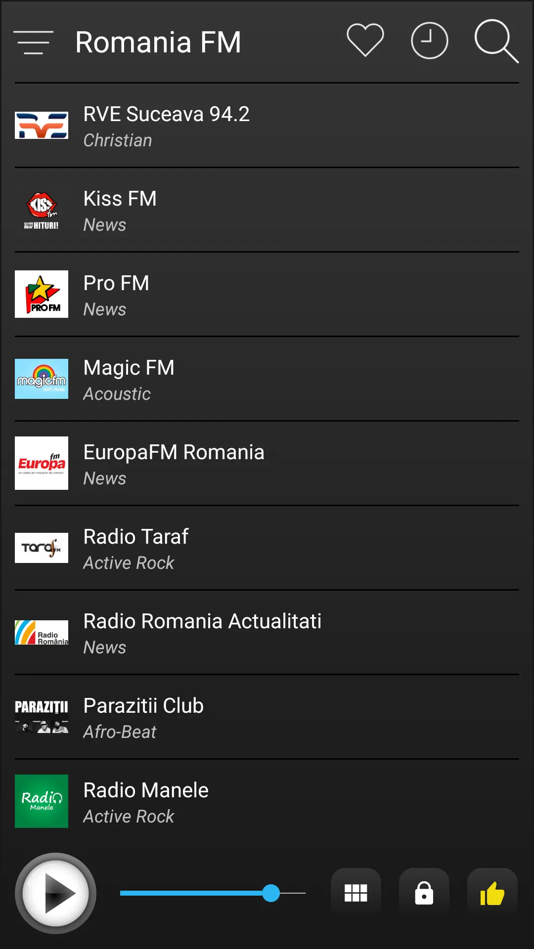 Romania Radio FM AM Music | Indus Appstore | Screenshot