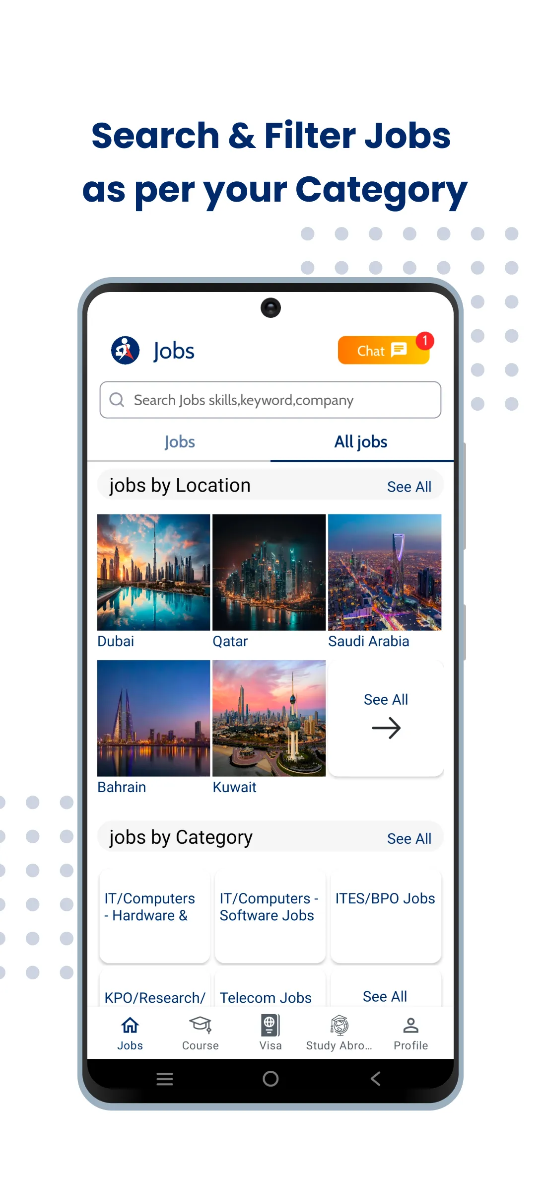 Asia Gulf Jobs - Europe Jobs | Indus Appstore | Screenshot