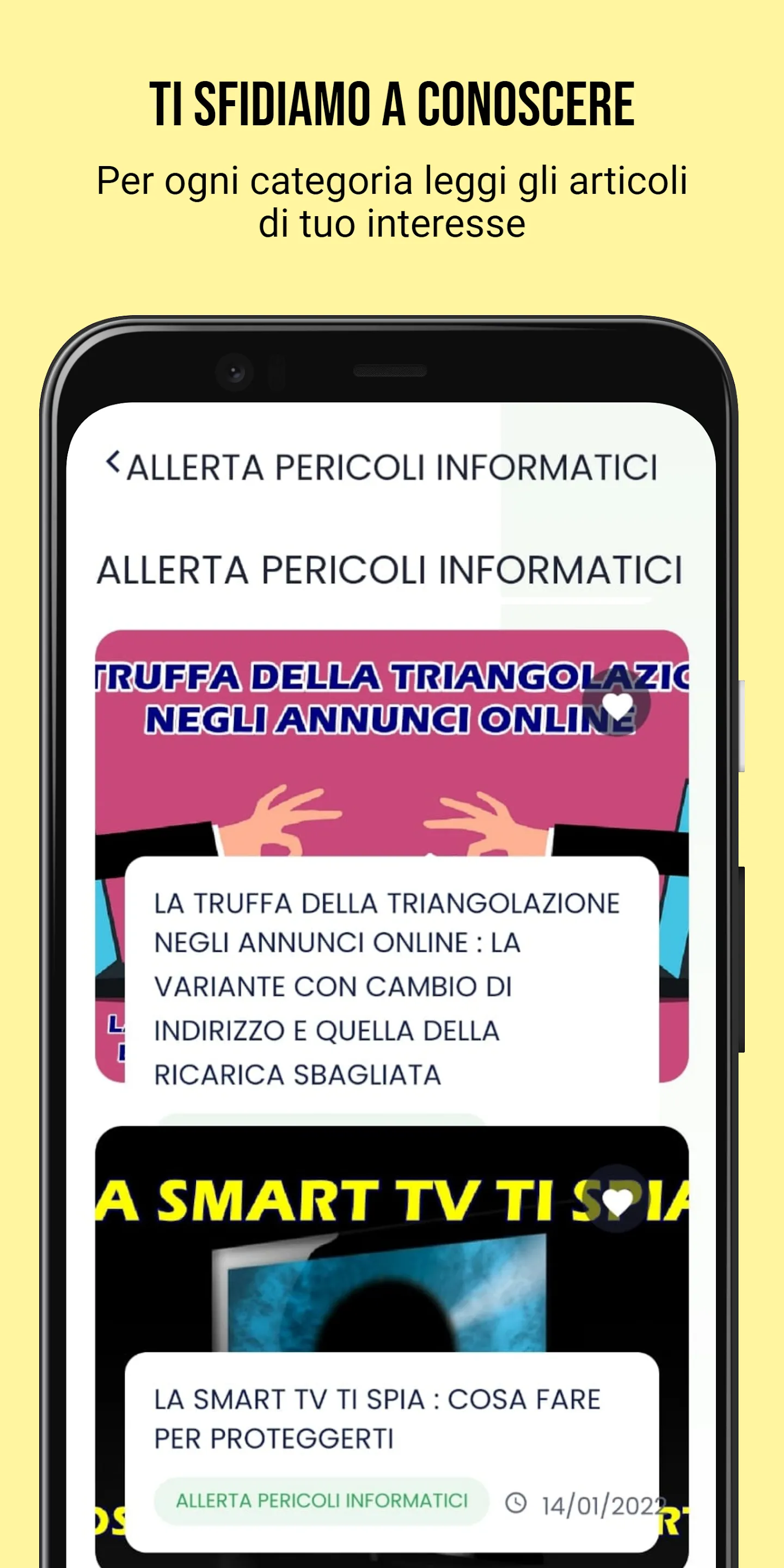 Allerta Pericoli Informatici | Indus Appstore | Screenshot