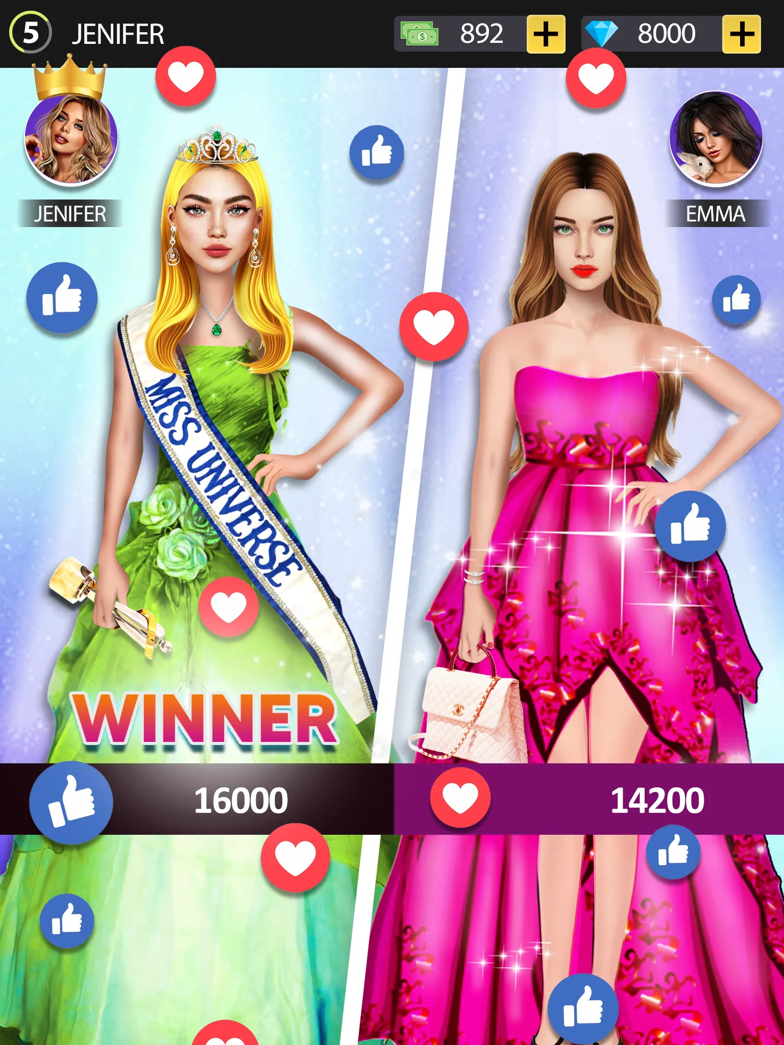 Fashion Show Dress Up & Makeup | Indus Appstore | Screenshot